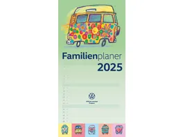 arti promotion VW 2025 Familienplaner 22x45cm