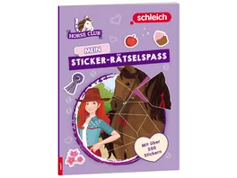 SCHLEICH Horse Club Mein Sticker Raetselspass