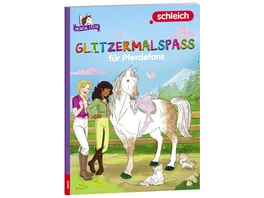 schleich Horse Club Glitzermalspass fuer Pferdefans