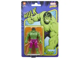 Hasbro Marvel Legends Series Retro 375 Collection Hulk 9 5 cm grosse Action Figur zum Sammeln