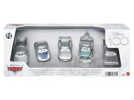 Disney Pixar Cars Disney 100 Feier 5er Pack