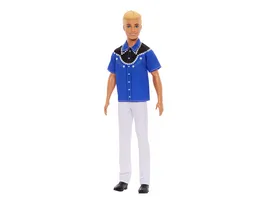 Barbie Fashionistas Ken Puppe blonde mit Westernlook