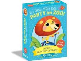 AUZOU Verlag Party im Zoo Ein Mau Mau Spiel
