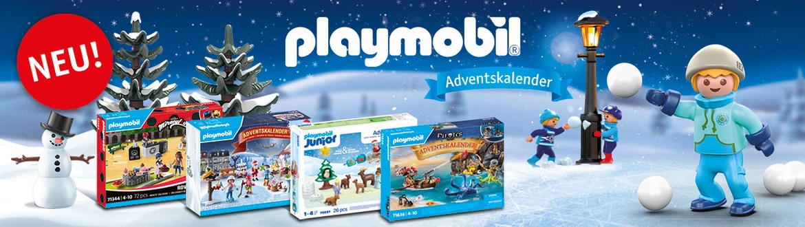 Playmobil Adventskalender bei Müller