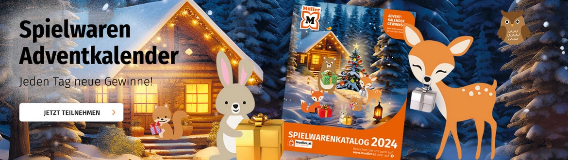 Spielwaren Adventskalender Gewinnspiel