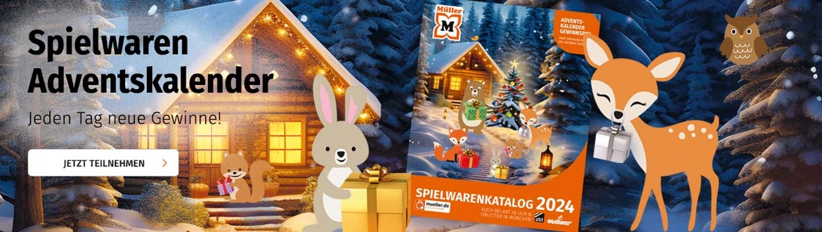 Spielwaren Adventskalender Gewinnspiel