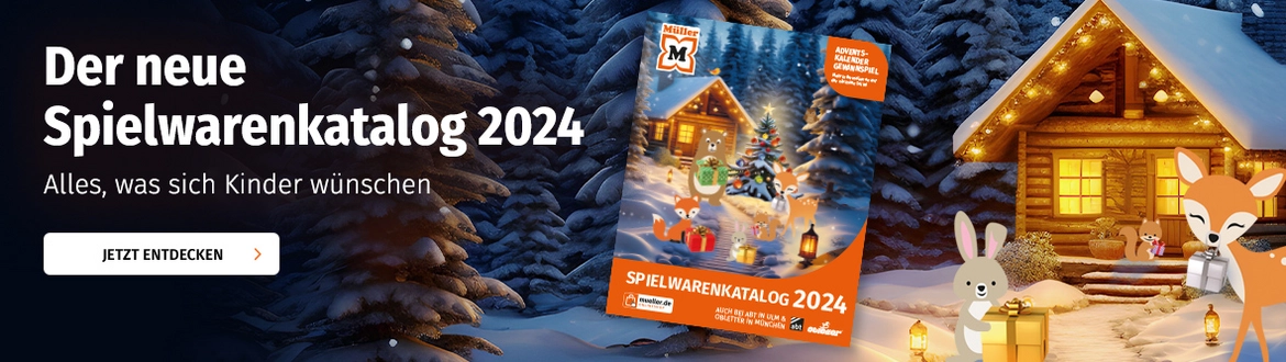 Spielwarenkatalog bei Müller