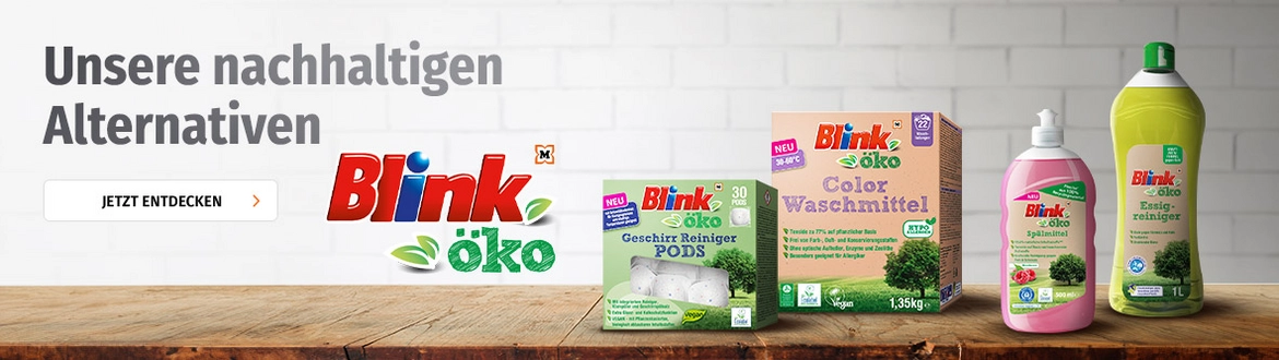 Blink Öko - unsere nachhaltigen Alternativen