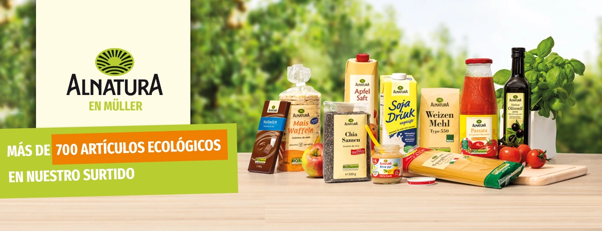 Productos bío Alnatura