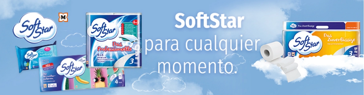 SoftStar – Absorbente y resistente