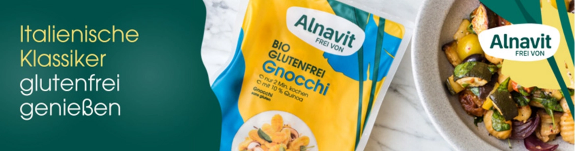 Glutenfrei italienisch genießen mit Alnavit