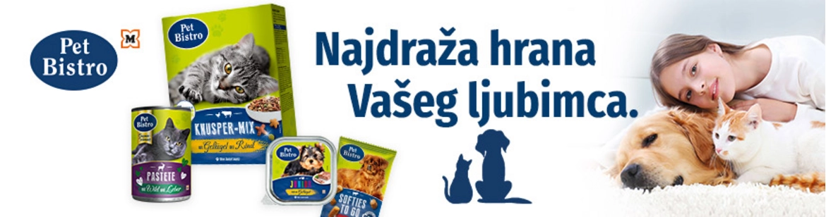 Pet Bistro - Najdraža hrana Vašeg ljubimca