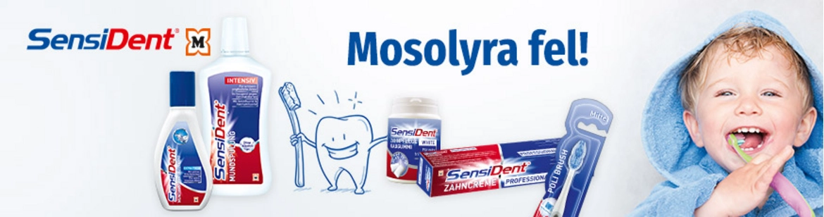 SensiDent - Mosolyra fel!