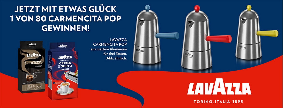 Lavazza Gewinnspiel