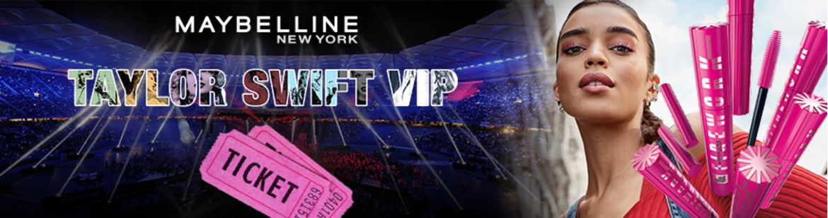 Gewinne mit Maybelline 2 VIP Tickets für das ausverkaufte Taylor Swift Konzert in Hamburg