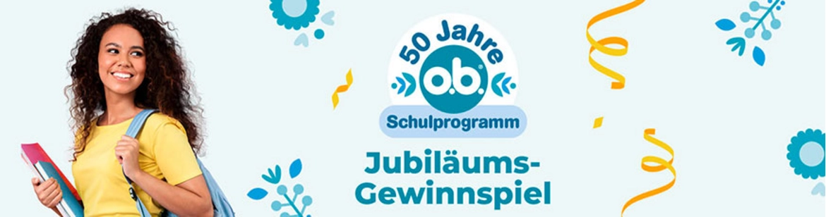 o.b. Schulprogramm Gewinnspiel