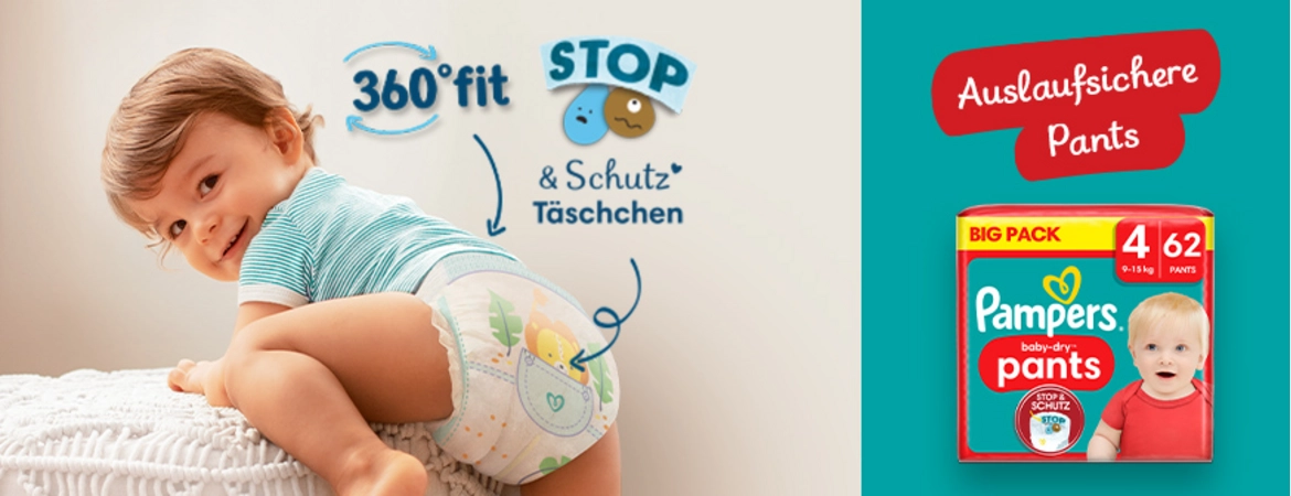 Pampers Babydry Pants bei Müller
