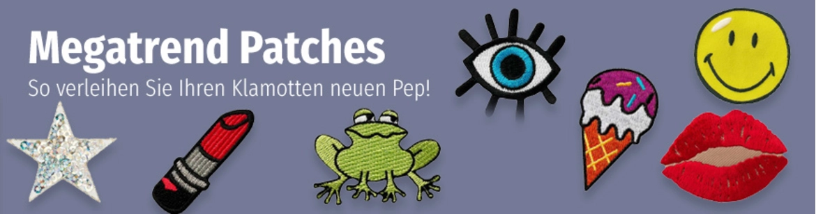 Patches zum Aufbügeln