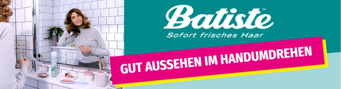 Schöne Hairstyles mit Batiste Trockenshampoo