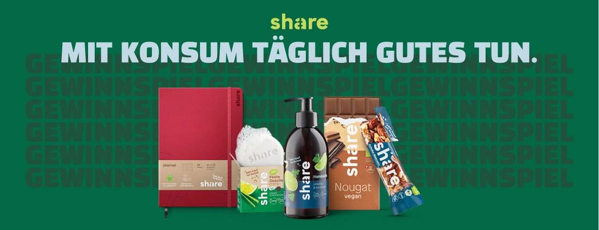 share Gewinnspiel