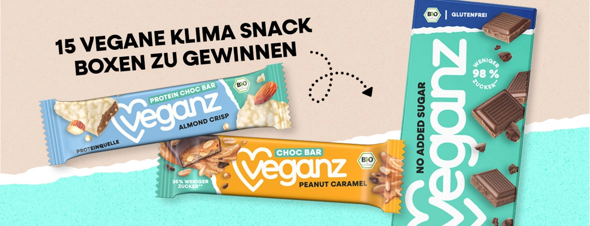 Veganz Gewinnspiel