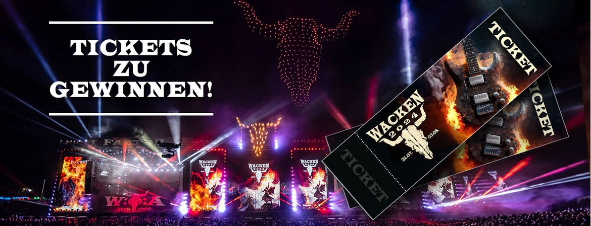 Wacken Gewinnspiel Tickets 2024