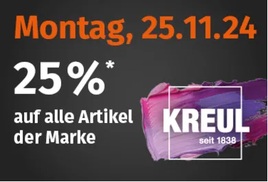 25% auf Kreul