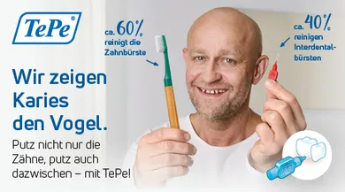 Tägliche Zahnpflege mit TePe