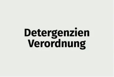 Detergenzien Verordnung