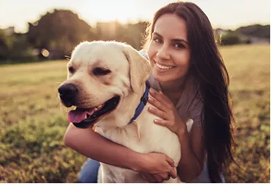 Un día con el perro