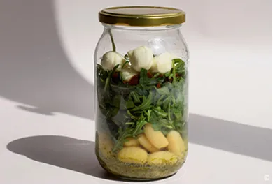 Meal Prep Gnocchi-Salat