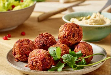 Rote-Bete-Falafel