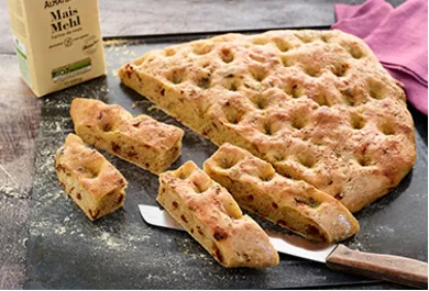 Focaccia mediterránea