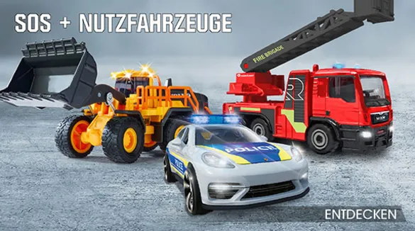 Majorette SOS + Nutzfahrzeuge