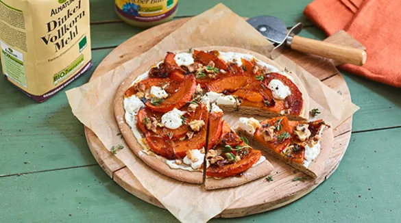 Pizza de calabaza