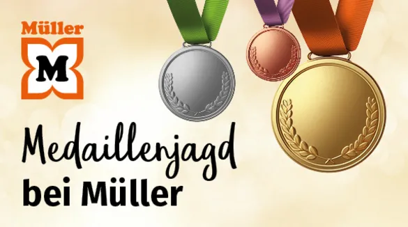 Medaillenjagd bei Müller