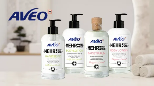24% auf AVEO Produkte in der zerooo Verpackung