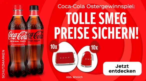 Coca-Cola Ostergewinnspiel