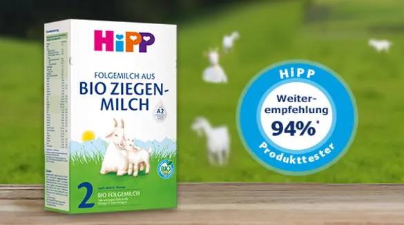 Abbildung von HiPP Milchnahrung aus BIO Ziegenmilch
