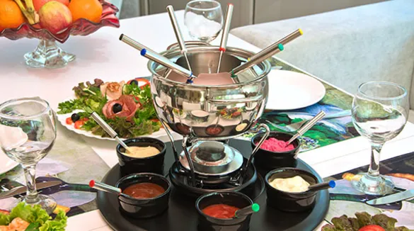 Fondue zubereiten