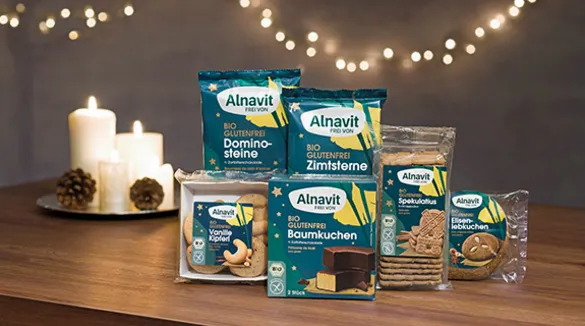 Glutenfreies Weihnachtsgebäck von Alnavit