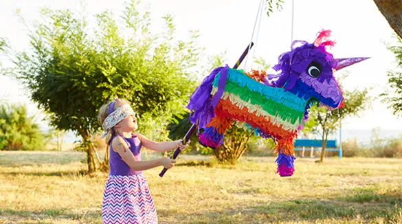 Pinata am Kindergeburtstag