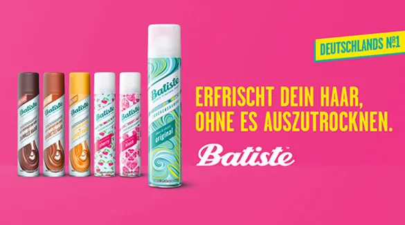 Batiste Trockenshampoos