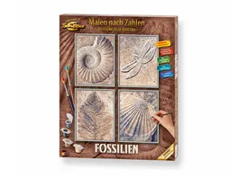 Schipper Malen nach Zahlen Motiv Gruppe Premium Fossilien Quattro