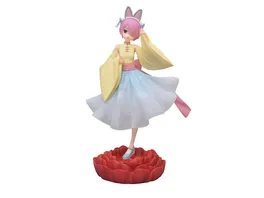 Re Zero Exceed Creative PVC Statue Ram Little Rabbit Girl 21 cm