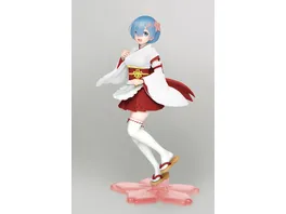 Re Zero Starting Life in Another World Statue Rem Japanese Maid Ver Renewal Edition 23 cm