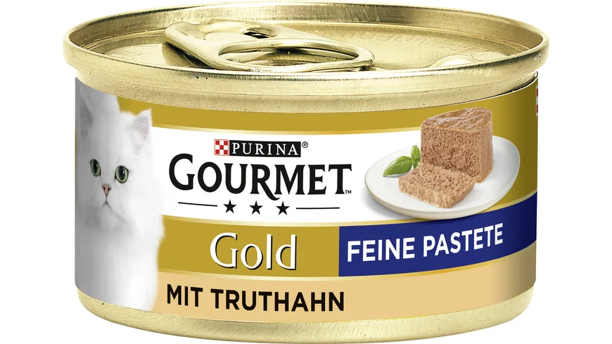 PURINA GOURMET Gold Feine Pastete mit Truthahn