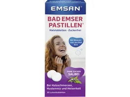 Emsan Bad Emser Past ohne Zucker mit Salbei 30er