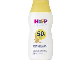 HiPP Babysanft Sonne Sonnenmilch LSF50