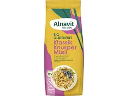 Alnavit Bio Klassik Knusper Muesli glutenfrei